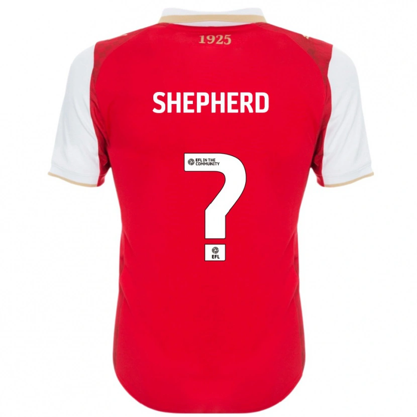 Danxen Damen Tom Shepherd #0 Rot Weiß Heimtrikot Trikot 2025/26 T-Shirt Österreich