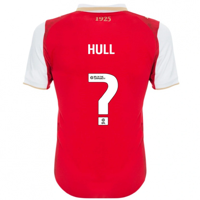 Danxen Damen Jake Hull #0 Rot Weiß Heimtrikot Trikot 2025/26 T-Shirt Österreich