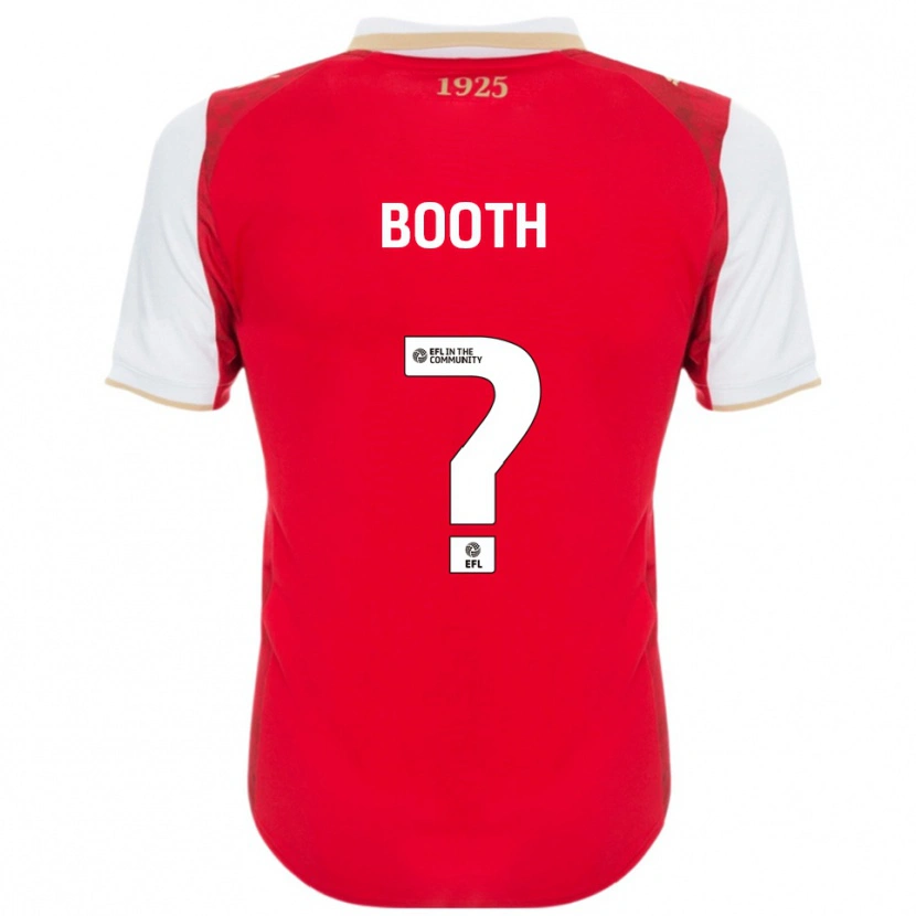 Danxen Damen Mason Booth #0 Rot Weiß Heimtrikot Trikot 2025/26 T-Shirt Österreich