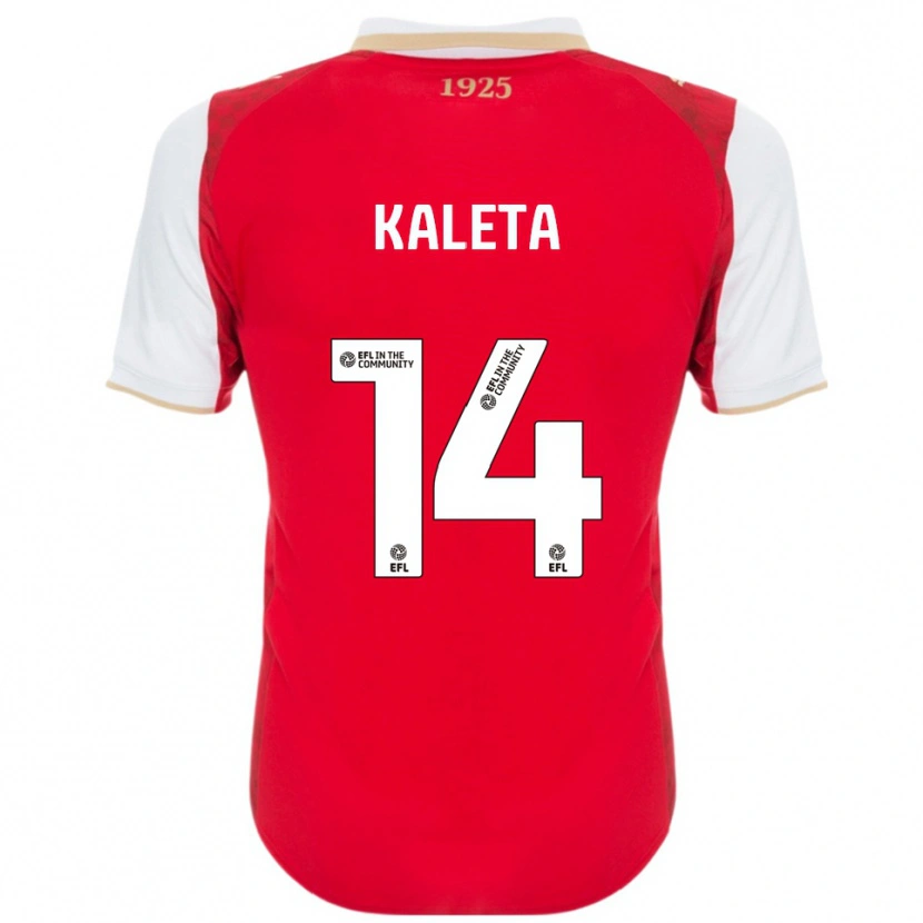 Danxen Damen Marvin Kaleta #14 Rot Weiß Heimtrikot Trikot 2025/26 T-Shirt Österreich