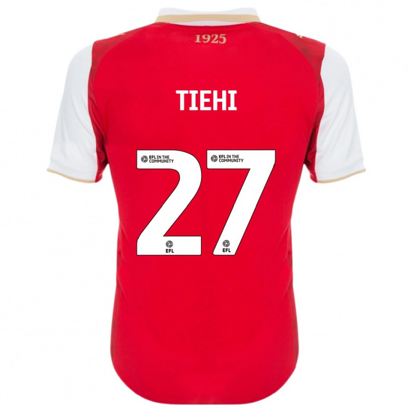 Danxen Damen Christ Tiehi #27 Rot Weiß Heimtrikot Trikot 2025/26 T-Shirt Österreich