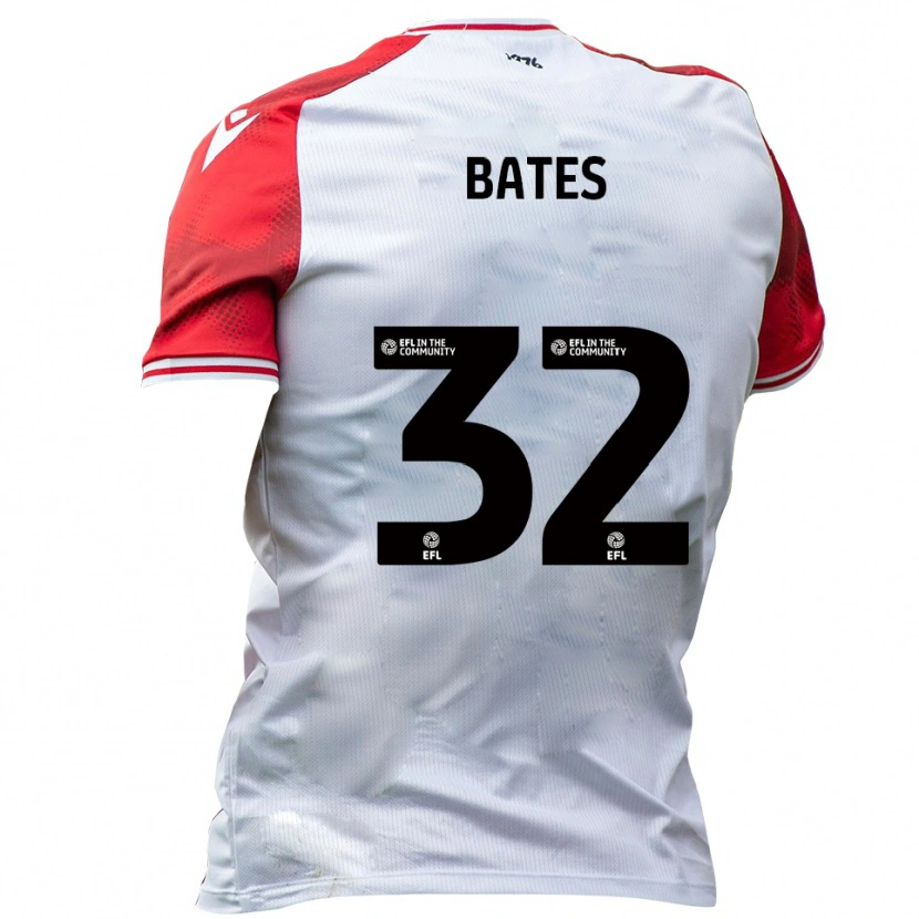 Danxen Damen Ellis Bates #32 Weiß Rot Heimtrikot Trikot 2025/26 T-Shirt Österreich