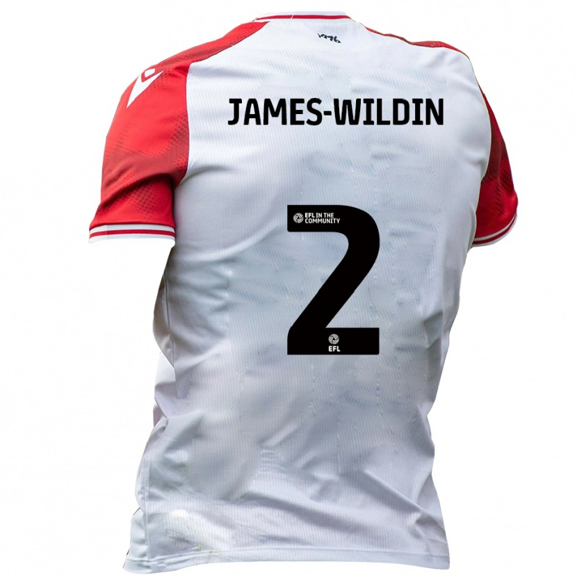 Danxen Damen Luther James-Wildin #2 Weiß Rot Heimtrikot Trikot 2025/26 T-Shirt Österreich