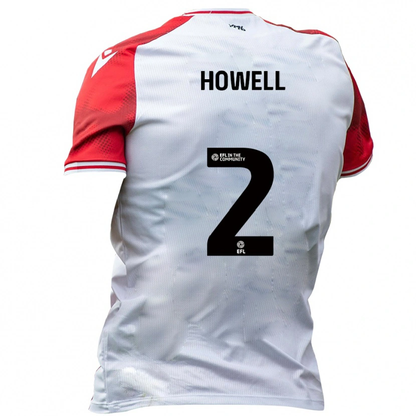 Danxen Damen Zack Howell #2 Weiß Rot Heimtrikot Trikot 2025/26 T-Shirt Österreich