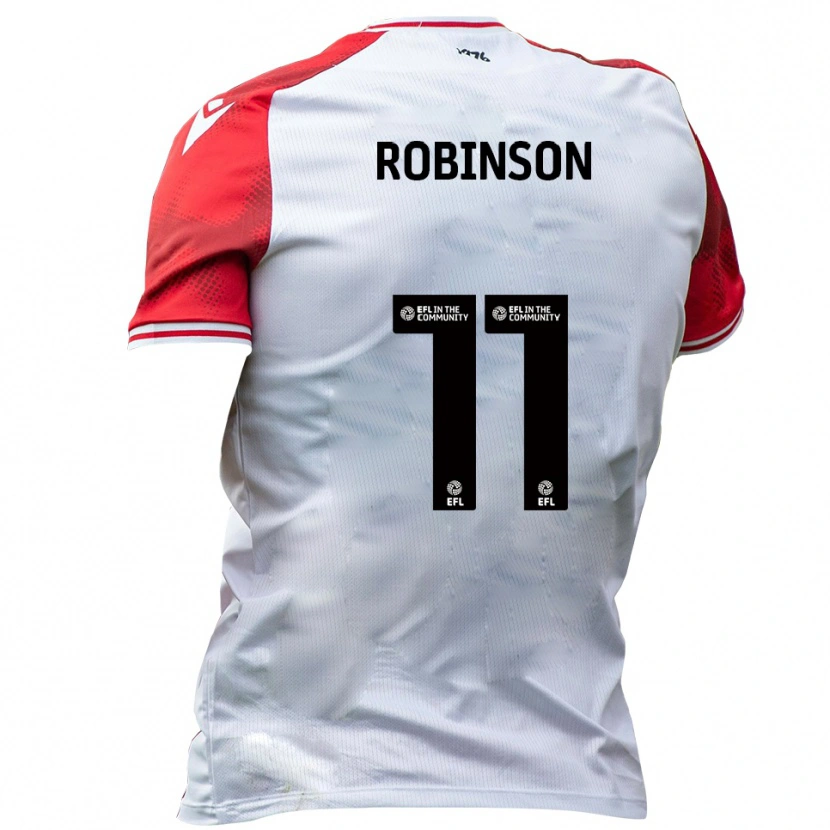 Danxen Damen Alfie Robinson #11 Weiß Rot Heimtrikot Trikot 2025/26 T-Shirt Österreich