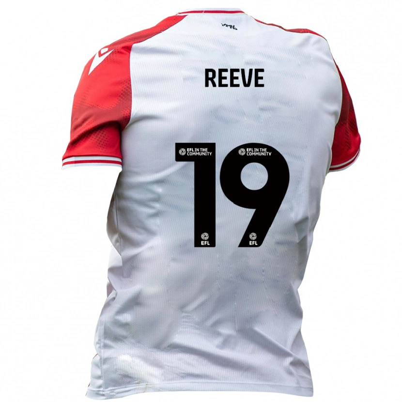 Danxen Damen Oliver Reeve #19 Weiß Rot Heimtrikot Trikot 2025/26 T-Shirt Österreich