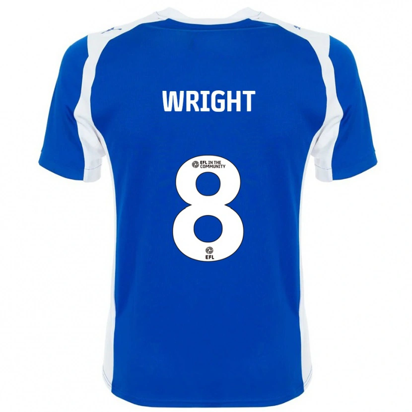 Danxen Damen Callum Wright #8 Blau Weiß Heimtrikot Trikot 2025/26 T-Shirt Österreich