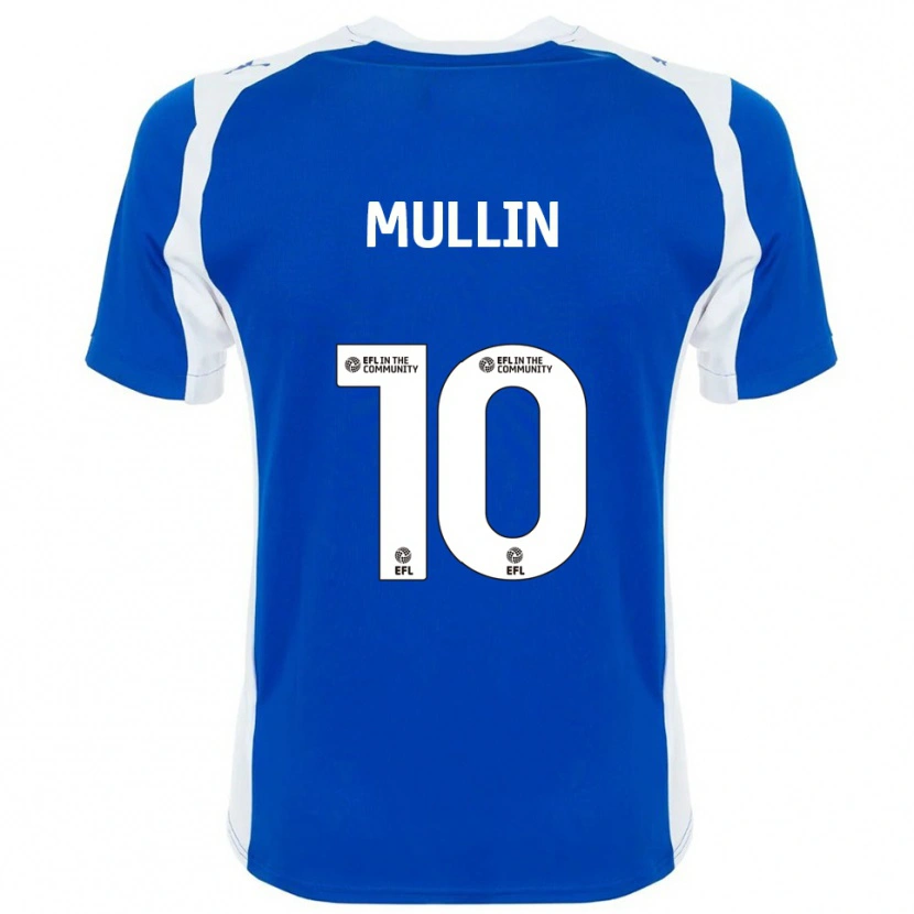 Danxen Damen Paul Mullin #10 Blau Weiß Heimtrikot Trikot 2025/26 T-Shirt Österreich