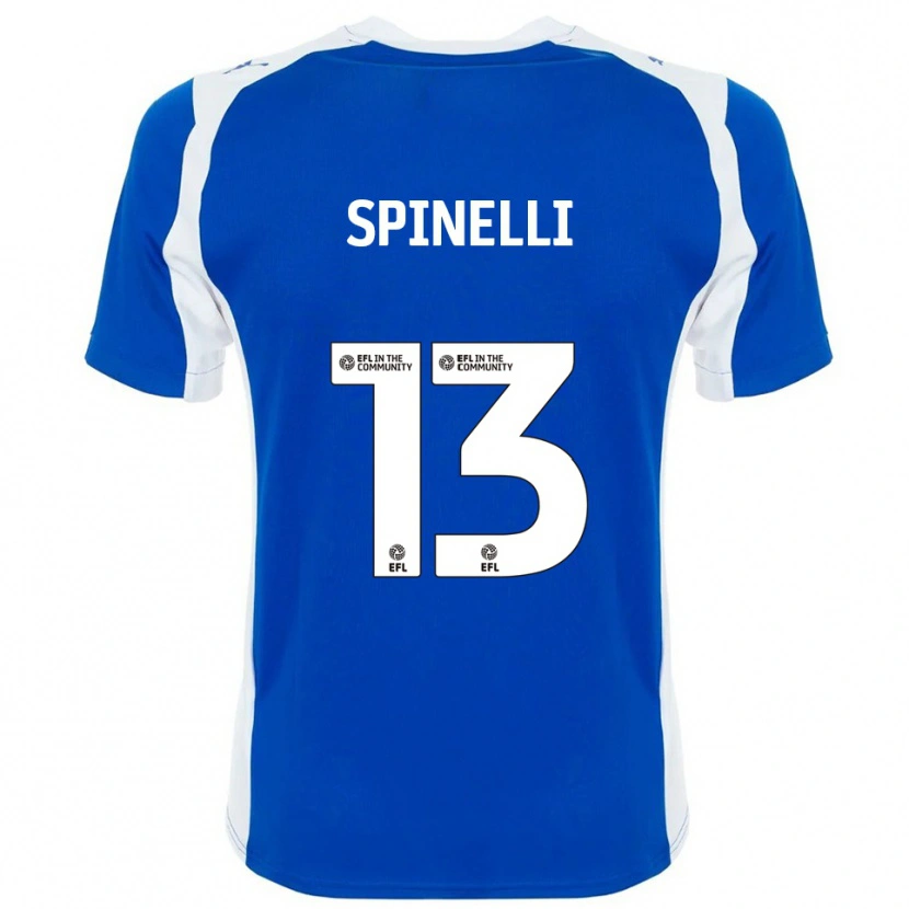 Danxen Damen Matteo Spinelli #13 Blau Weiß Heimtrikot Trikot 2025/26 T-Shirt Österreich