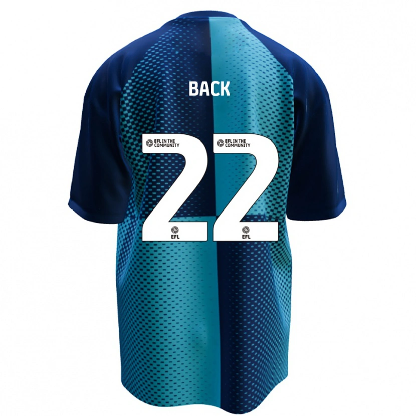 Danxen Damen Fin Back #22 Blau Himmelblau Heimtrikot Trikot 2025/26 T-Shirt Österreich