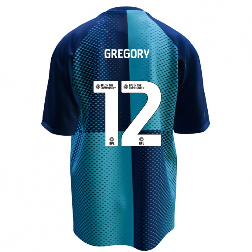 Danxen Damen Arthur Gregory #12 Blau Himmelblau Heimtrikot Trikot 2025/26 T-Shirt Österreich