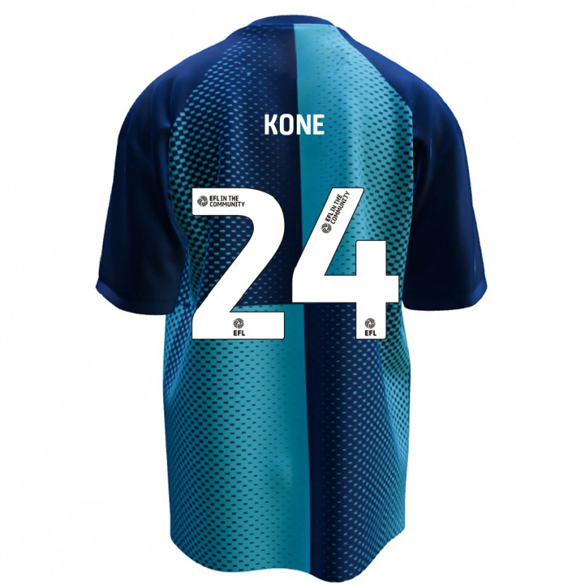 Danxen Damen Richard Kone #24 Blau Himmelblau Heimtrikot Trikot 2025/26 T-Shirt Österreich