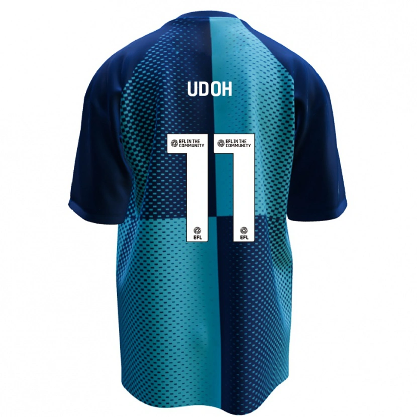 Danxen Damen Daniel Udoh #11 Blau Himmelblau Heimtrikot Trikot 2025/26 T-Shirt Österreich