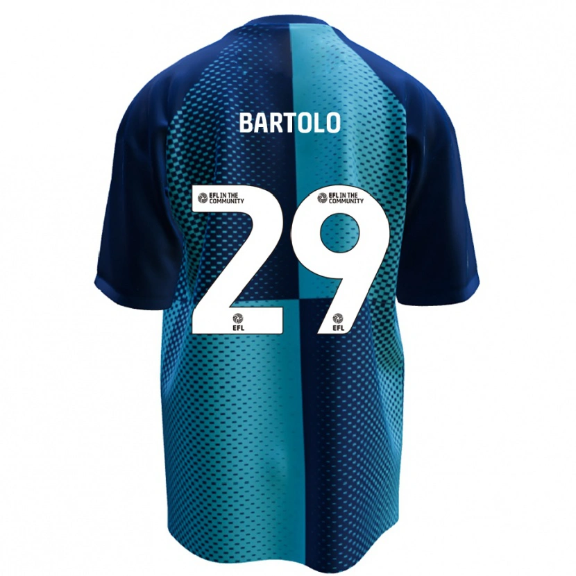 Danxen Damen Jaiden Bartolo #29 Blau Himmelblau Heimtrikot Trikot 2025/26 T-Shirt Österreich