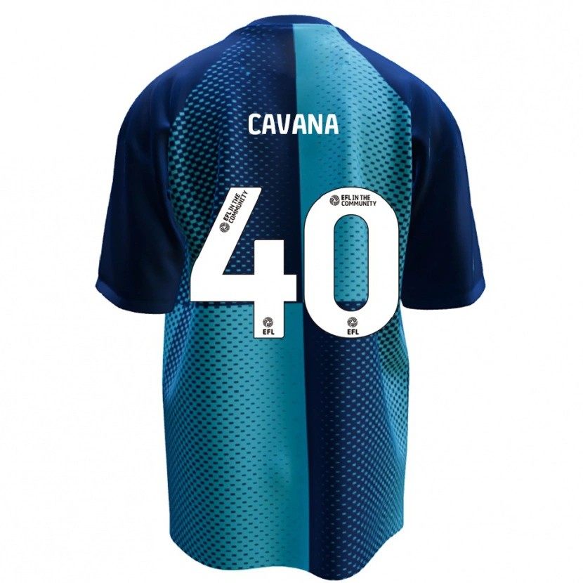 Danxen Damen Max Cavana #40 Blau Himmelblau Heimtrikot Trikot 2025/26 T-Shirt Österreich