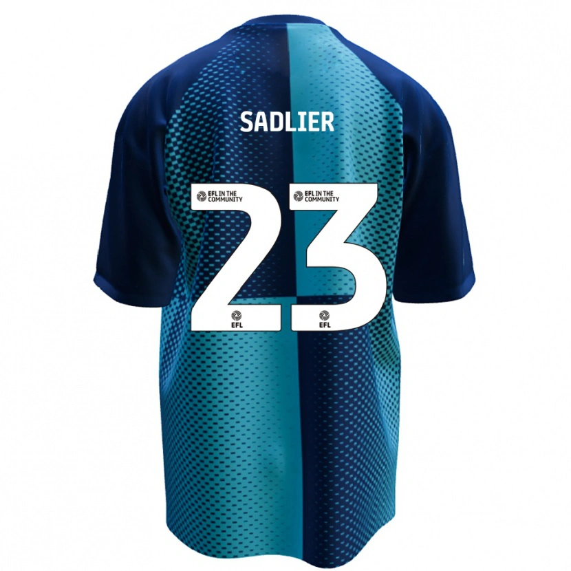 Danxen Damen Kieran Sadlier #23 Blau Himmelblau Heimtrikot Trikot 2025/26 T-Shirt Österreich