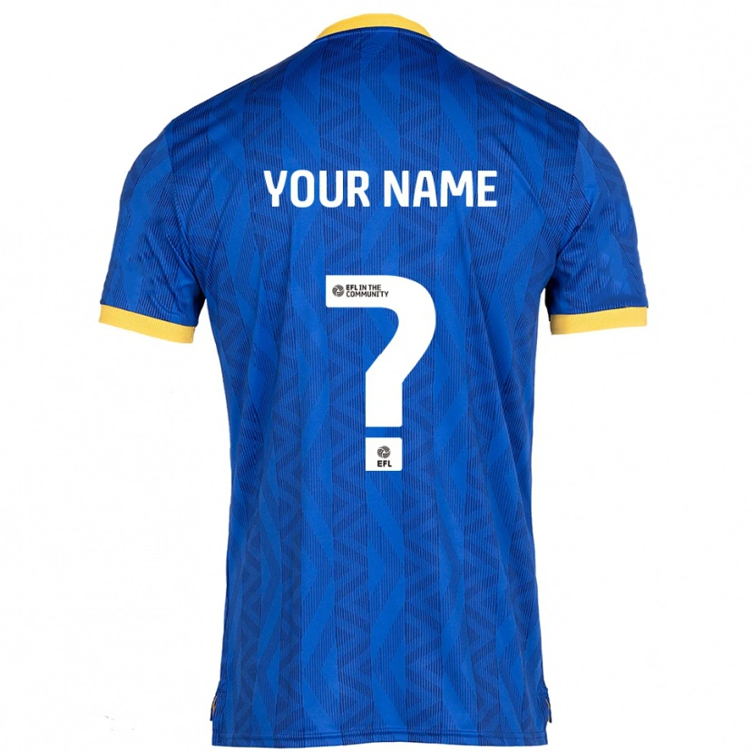 Danxen Damen Ihren Namen #0 Marine Gelb Heimtrikot Trikot 2025/26 T-Shirt Österreich