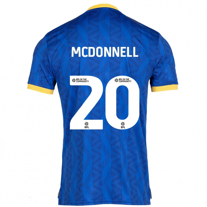 Danxen Damen Joe Mcdonnell #20 Marine Gelb Heimtrikot Trikot 2025/26 T-Shirt Österreich