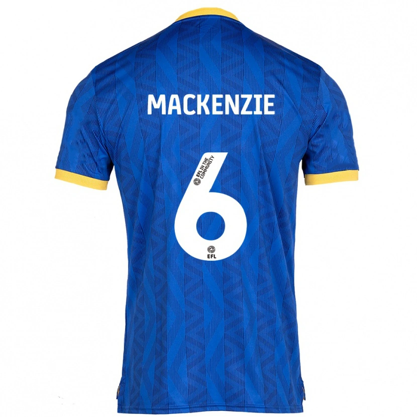 Danxen Damen Hannah Mackenzie #6 Marine Gelb Heimtrikot Trikot 2025/26 T-Shirt Österreich