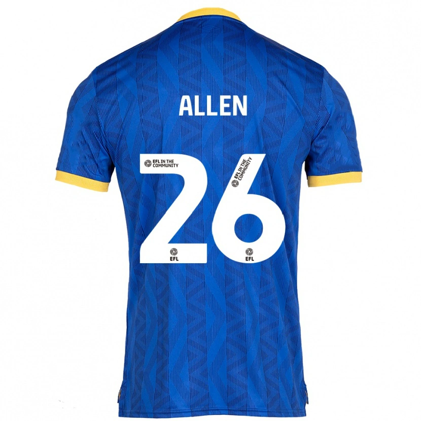 Danxen Damen Lauren Allen #26 Marine Gelb Heimtrikot Trikot 2025/26 T-Shirt Österreich