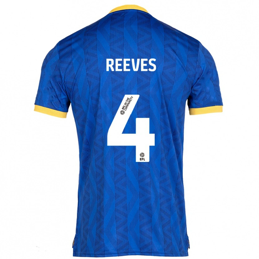 Danxen Damen Jake Reeves #4 Marine Gelb Heimtrikot Trikot 2025/26 T-Shirt Österreich