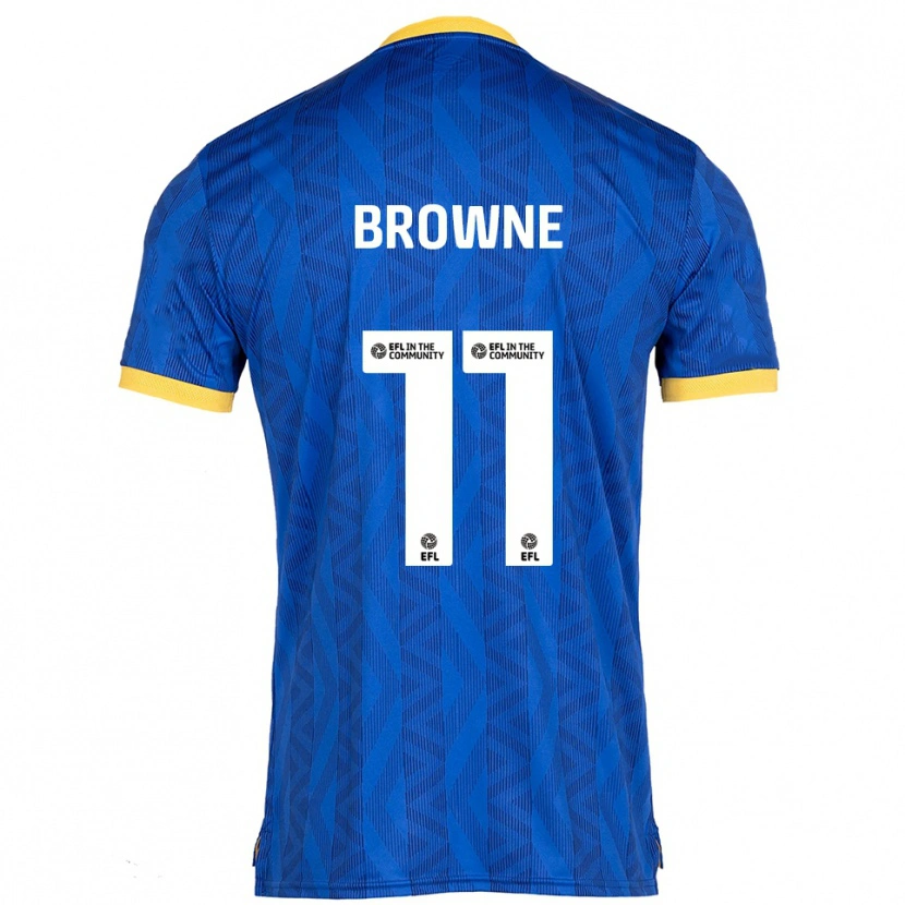 Danxen Damen Marcus Browne #11 Marine Gelb Heimtrikot Trikot 2025/26 T-Shirt Österreich