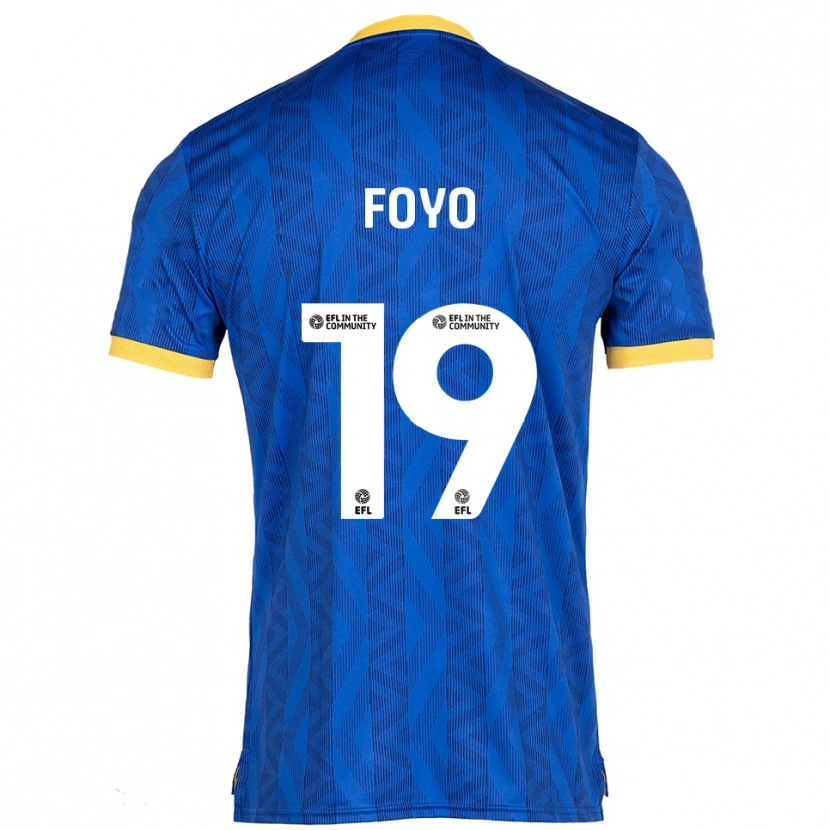 Danxen Damen Osman Foyo #19 Marine Gelb Heimtrikot Trikot 2025/26 T-Shirt Österreich