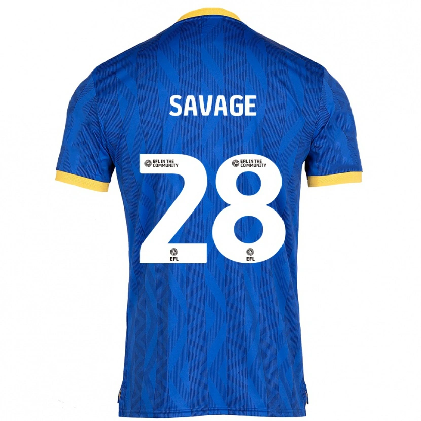 Danxen Damen Caitlin Savage #28 Marine Gelb Heimtrikot Trikot 2025/26 T-Shirt Österreich