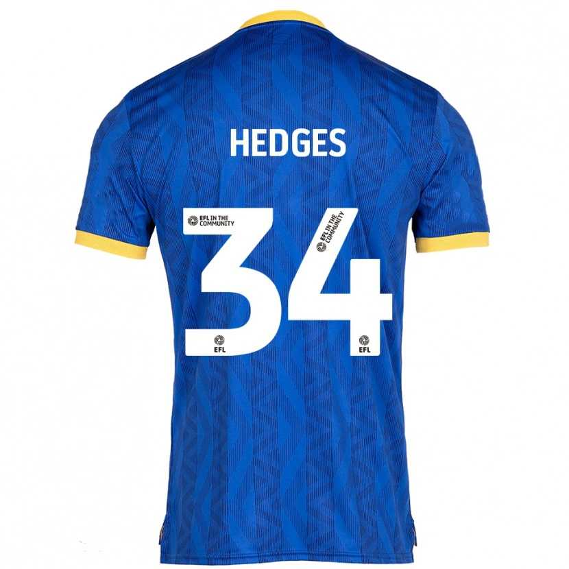 Danxen Damen Harry Hedges #34 Marine Gelb Heimtrikot Trikot 2025/26 T-Shirt Österreich