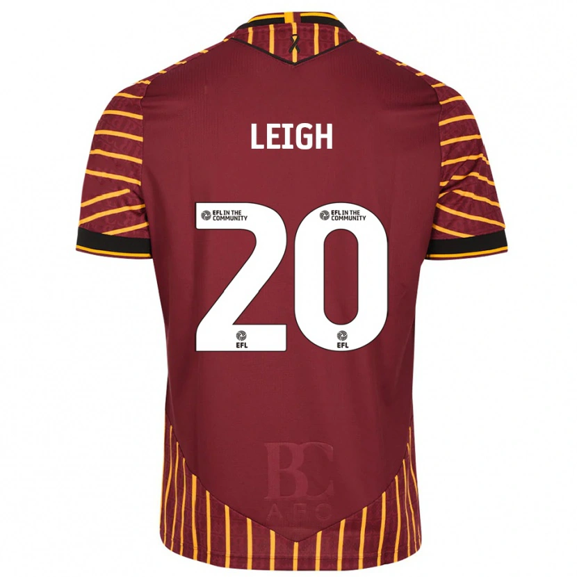 Danxen Damen Tommy Leigh #20 Orange Burgunderrot Heimtrikot Trikot 2025/26 T-Shirt Österreich