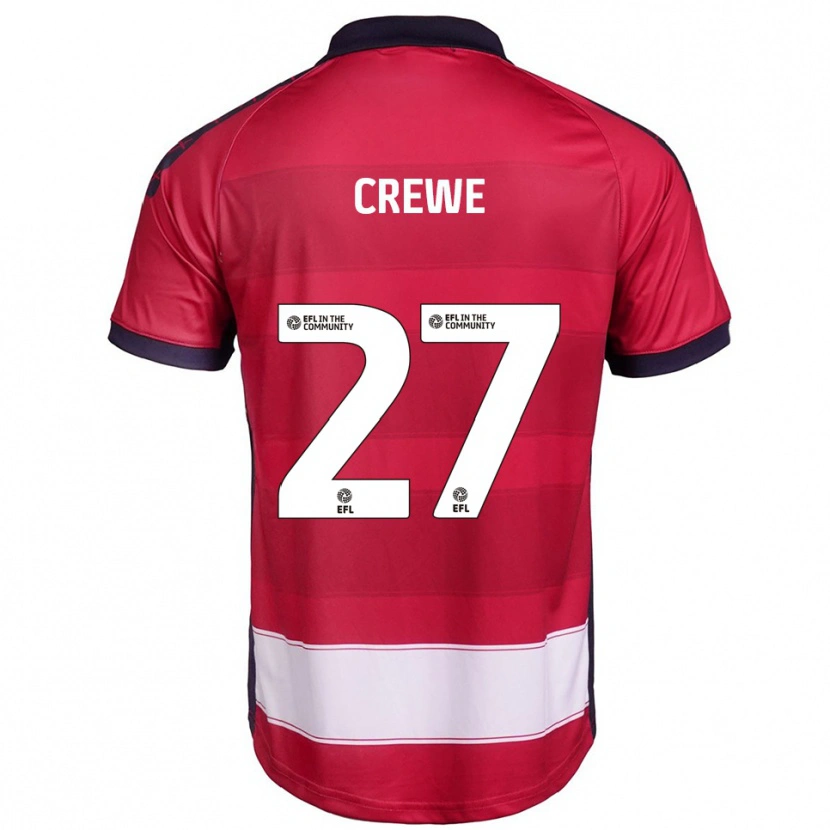 Danxen Damen Charlie Crew #27 Rot Weiß Heimtrikot Trikot 2025/26 T-Shirt Österreich