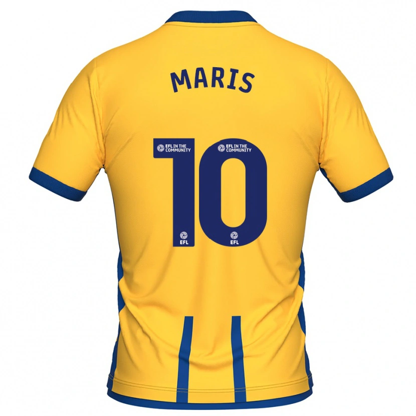 Danxen Damen George Maris #10 Gelb Blau Heimtrikot Trikot 2025/26 T-Shirt Österreich