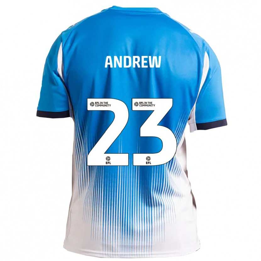 Danxen Damen Danny Andrew #23 Blau Weiß Heimtrikot Trikot 2025/26 T-Shirt Österreich
