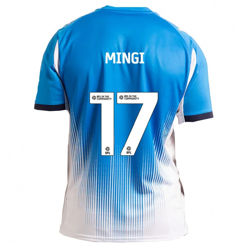 Danxen Damen Jay Mingi #17 Blau Weiß Heimtrikot Trikot 2025/26 T-Shirt Österreich