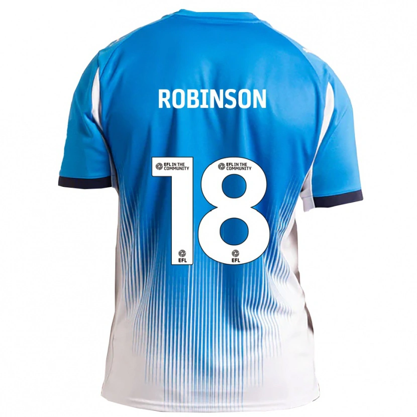 Danxen Damen Josh Robinson #18 Blau Weiß Heimtrikot Trikot 2025/26 T-Shirt Österreich