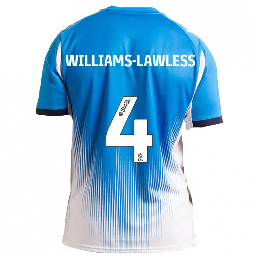 Danxen Damen John Williams-Lawless #4 Blau Weiß Heimtrikot Trikot 2025/26 T-Shirt Österreich