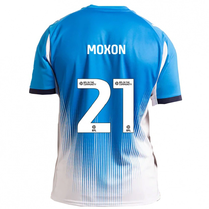 Danxen Damen Owen Moxon #21 Blau Weiß Heimtrikot Trikot 2025/26 T-Shirt Österreich