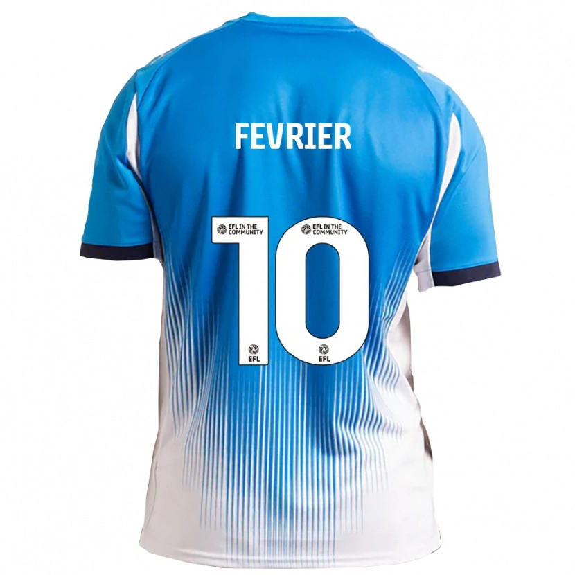 Danxen Damen Jayden Fevrier #10 Blau Weiß Heimtrikot Trikot 2025/26 T-Shirt Österreich