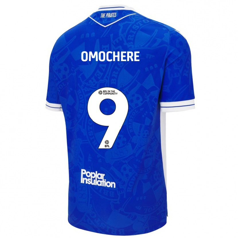 Danxen Damen Promise Omochere #9 Blau Weiß Heimtrikot Trikot 2025/26 T-Shirt Österreich