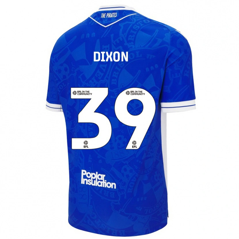 Danxen Damen Quincy Dixon #39 Blau Weiß Heimtrikot Trikot 2025/26 T-Shirt Österreich