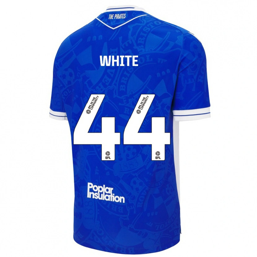 Danxen Damen Charlie White #44 Blau Weiß Heimtrikot Trikot 2025/26 T-Shirt Österreich