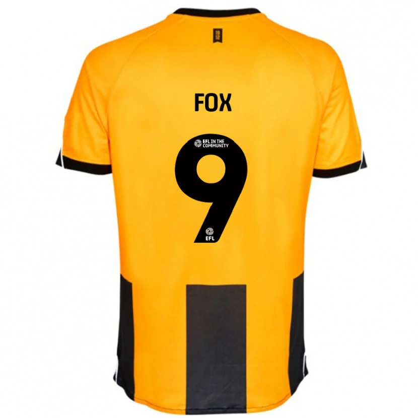 Danxen Damen Ruth Fox #9 Orange Schwarz Heimtrikot Trikot 2025/26 T-Shirt Österreich