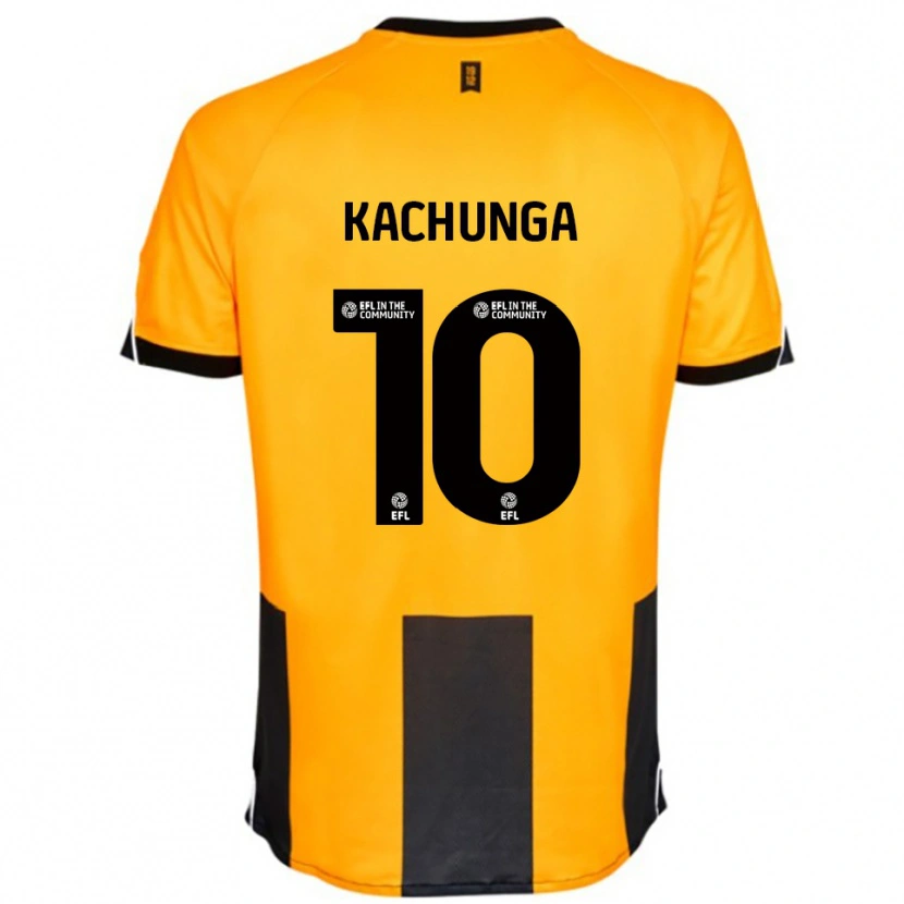 Danxen Damen Elias Kachunga #10 Orange Schwarz Heimtrikot Trikot 2025/26 T-Shirt Österreich