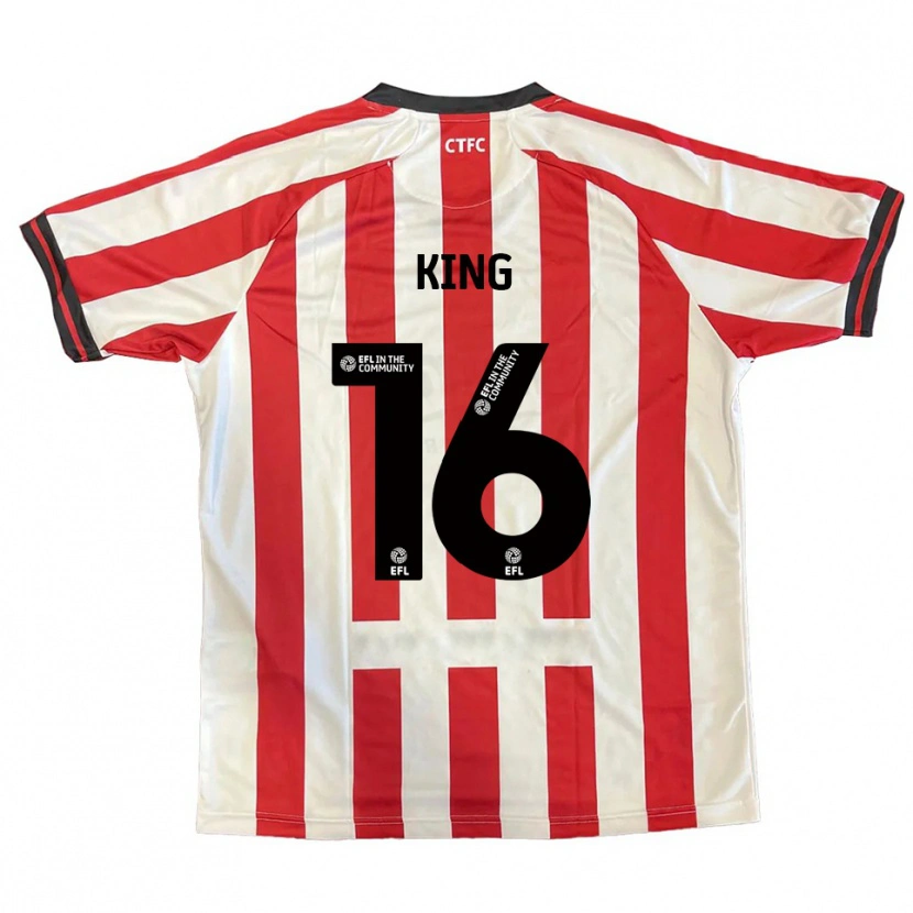 Danxen Damen Fred King #16 Rot Weiß Schwarz Heimtrikot Trikot 2025/26 T-Shirt Österreich