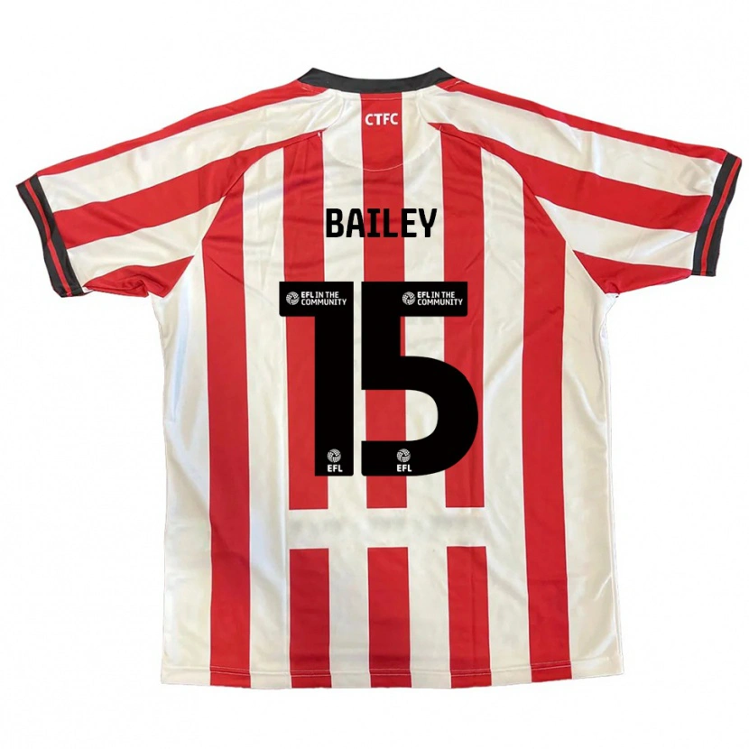 Danxen Damen Ieuan Bailey #15 Rot Weiß Schwarz Heimtrikot Trikot 2025/26 T-Shirt Österreich