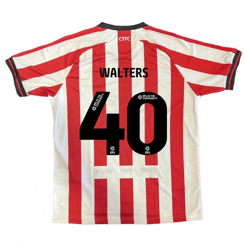 Danxen Damen Cameron Walters #40 Rot Weiß Schwarz Heimtrikot Trikot 2025/26 T-Shirt Österreich