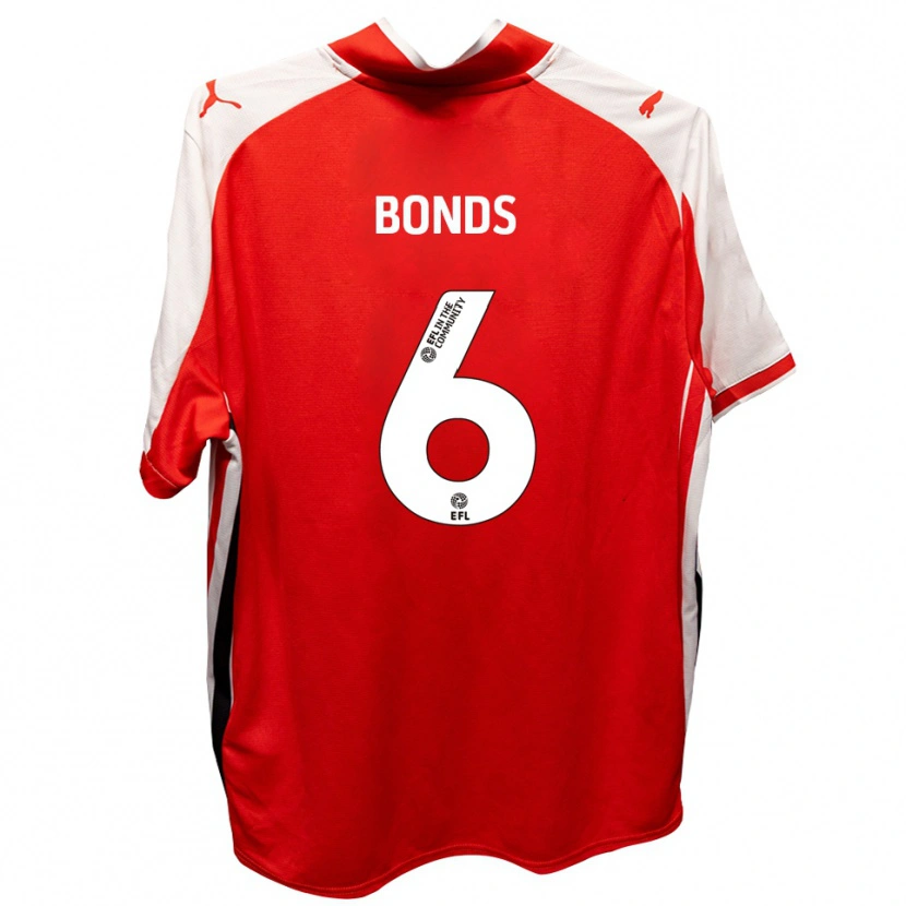 Danxen Damen Elliot Bonds #6 Rot Weiß Heimtrikot Trikot 2025/26 T-Shirt Österreich