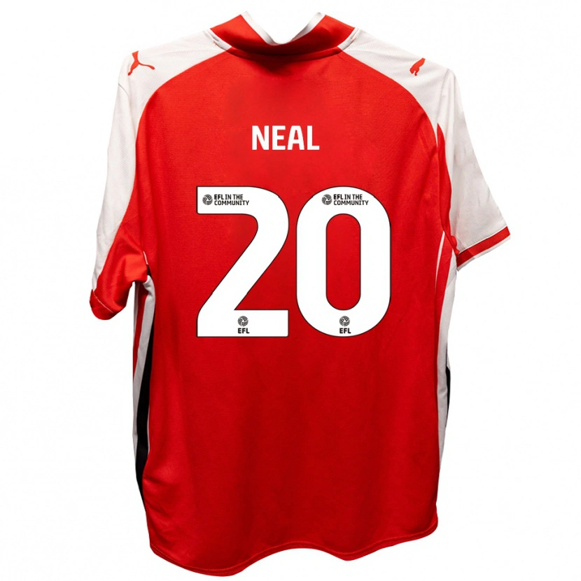 Danxen Damen Harrison Neal #20 Rot Weiß Heimtrikot Trikot 2025/26 T-Shirt Österreich
