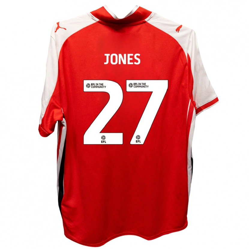 Danxen Damen Billy Jones #27 Rot Weiß Heimtrikot Trikot 2025/26 T-Shirt Österreich