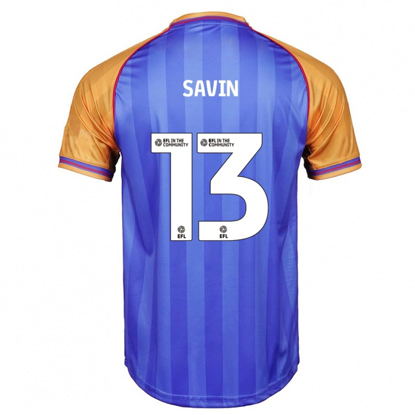 Danxen Damen Toby Savin #13 Blau Orange Heimtrikot Trikot 2025/26 T-Shirt Österreich